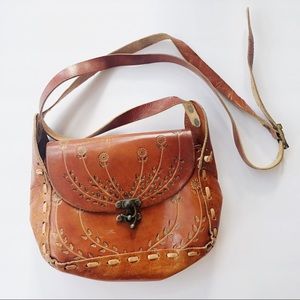 ⬇️⬇️Vintage Wilson’s Leather Maxima floral bag